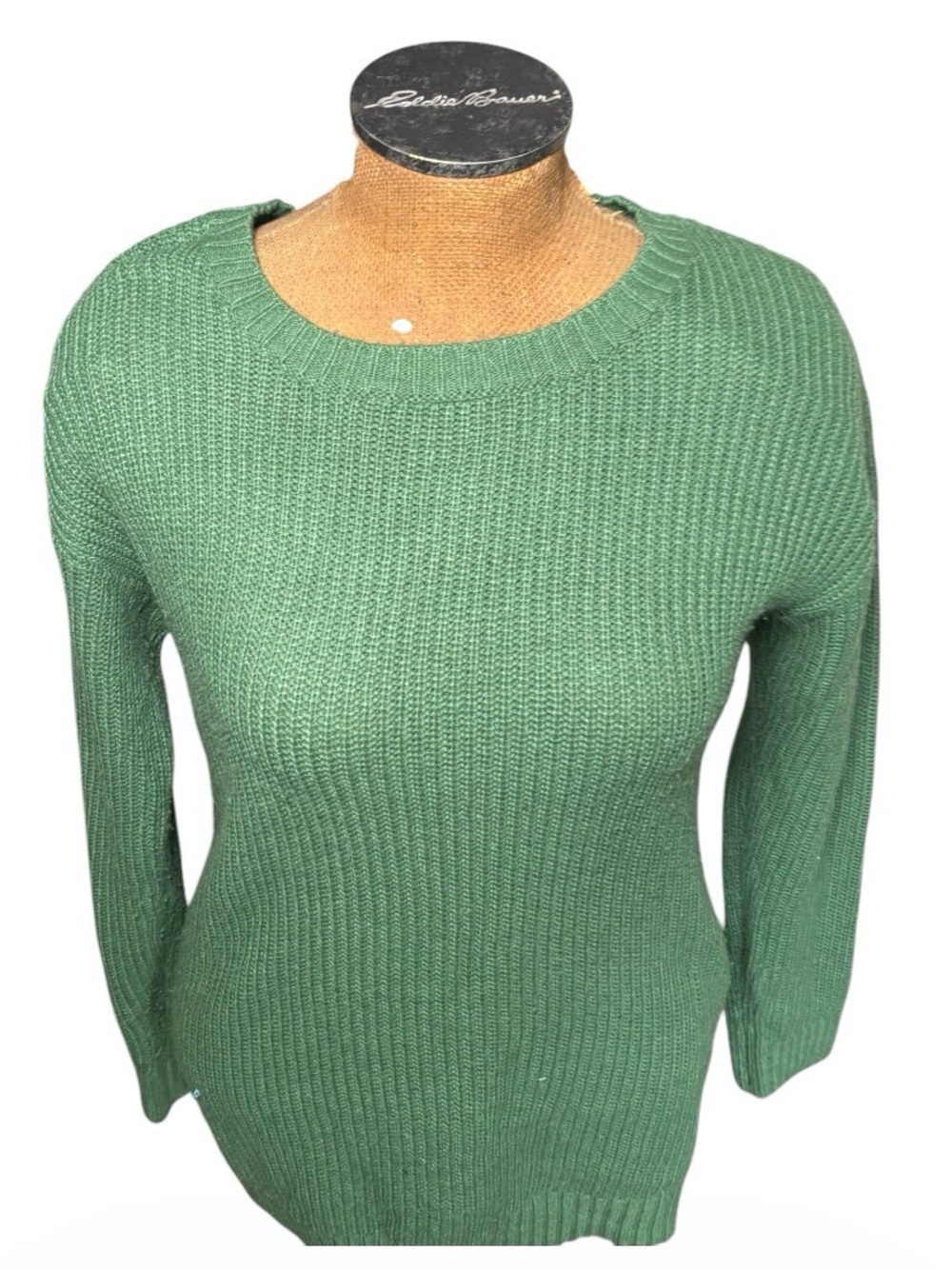 LuLaRoe Women’s Crewneck Knit Sweater - Green Size M